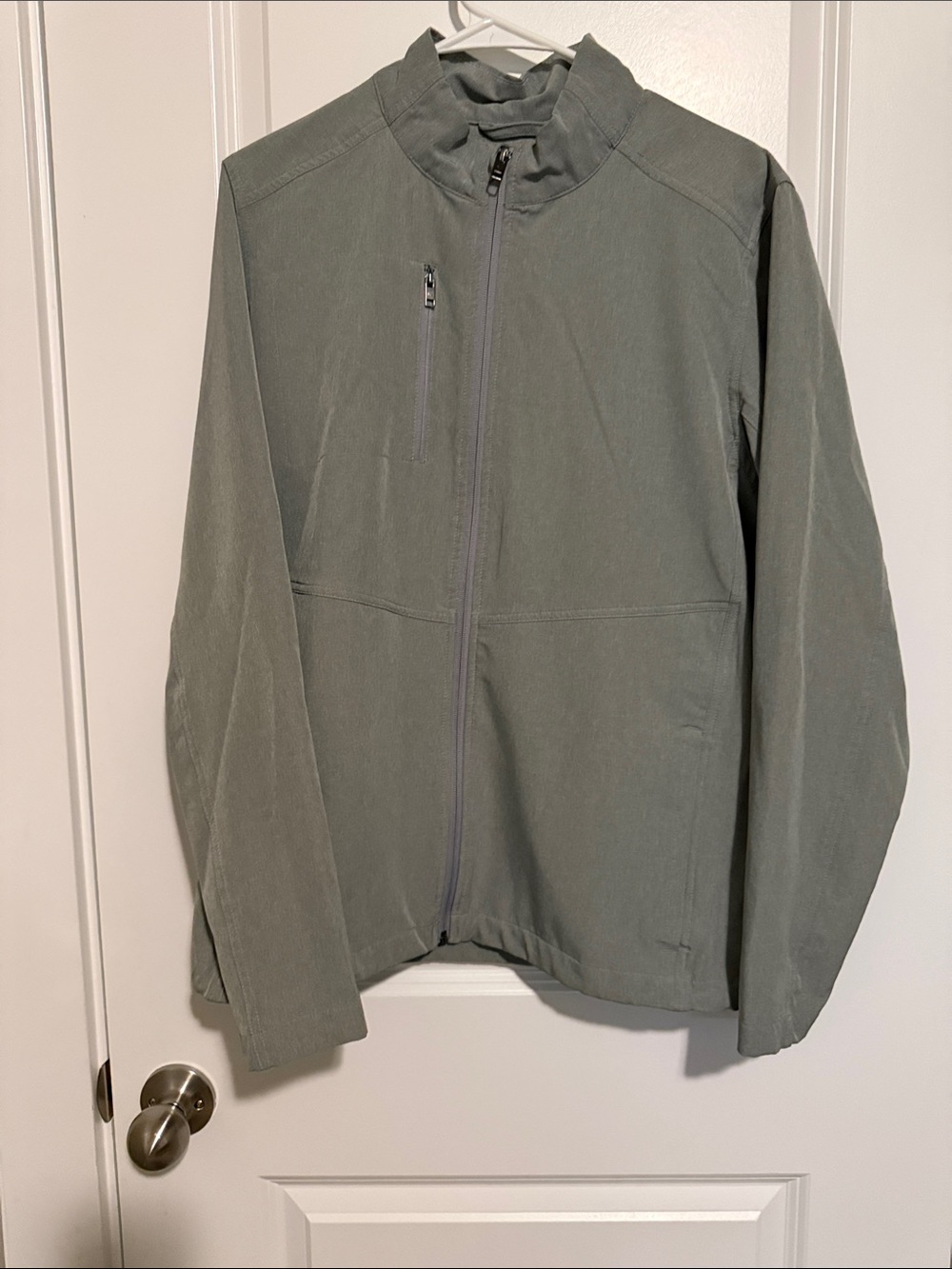 Men's Lightweight Full-Zip Shirt Jacket - gray